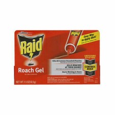 2x Raid Roach Gel 1.5oz (42.5g) Easy Way to Apply Bait Prevent Bugs Pest  picture