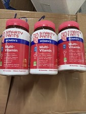 Lot Of 3 Smarty Pants Women's Gummy Multi Vitamins  60 Gummies Each EXP 12/26 picture