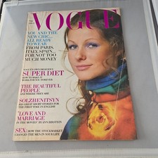 Vogue Magazine February 15, 1971 Issue - Fashions, Solzhenitsyn Fiction picture