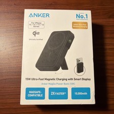 Anker Magnetic Power Bank 10K MagGo Qi2 15W iPhone 15/14/13/12 - Black picture