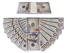 1000pcs(100K) money props toy play fake bills for video Learning Education Toys picture