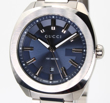 GUCCI GG2570 YA142303 Quartz Blue Dial Men's Watch 41mm picture