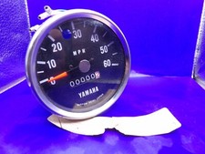 NOS Yamaha JT2 JT-2 1972 Genuine Speedometer Gauge 60 MPH OEM 338-83510-30 picture