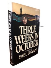Three Weeks in October by Yael Dayan (1979) Signed picture