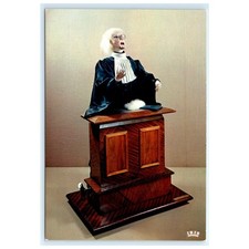 Postcard Lawyer Historical Automation Mechanical by H. Phalibois in Paris 1900 picture