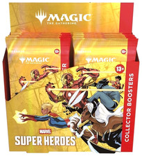 MTG Magic Marvel Super Heroes Collector Boosters Box NEW, SEALED picture