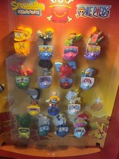 SpongeBob x One Piece McDonald’s Happy Meal Complete Set 15 Figures Anime🔥 picture
