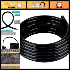 Flexible Black Vinyl Tubing 5/8
