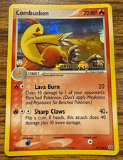 2005 Pokemon Combusken 25/106 EX Emerald Stamped Reverse Holo NM picture