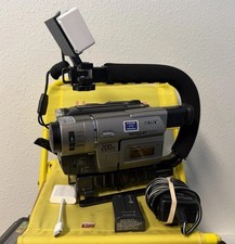 Sony Handycam Tapeless Camcorder Hi8 Video 8 XR W/Nightshot Fisheye And SD ✅ picture