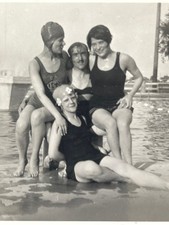 1927 Swimmers South Bend Indiana Bathing Beauties Photo picture