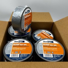 Shurtape PC593 Duct Tape Silver 48MM X 55m 8 Mil General Purpose 152303 24 Rolls picture