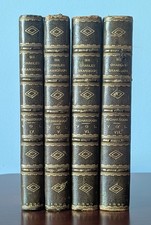 1820 Sir Charles Grandison Samuel Richardson 4 Volumes Antique Leather Books picture