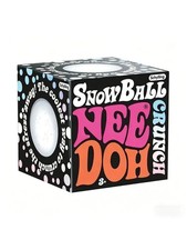NeeDoh Snow Ball Stress Relief Squishy Crunch Sensory Fidget Toy Gift picture