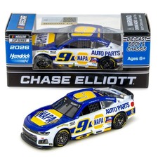 Chase Elliott Daytona Duel 2 Race Win 1:64 Standard 2026 Diecast Chassis Car picture
