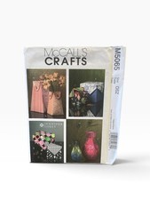 McCall's Crafts M5065 Vases Boxes Totes Craft Pattern OSZ One Size picture
