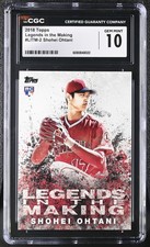 2018 Topps - Legends in the Making Series 2 Shohei Ohtani #LITM-2 (RC) CGC 10 picture
