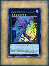 Yugioh Ebon Illusion Magician JUMP-EN070 Ultra Rare Limited Edition NM picture