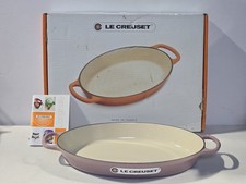 Le Creuset Signature Cast Iron 3 Quart Oval Baker, Shallot - New picture