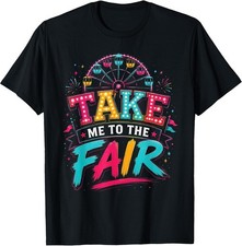 Vintage County Fair Ferris Wheel Graphic Tee – Perfect for Carnival Lovers picture