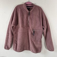 Patagonia Women's XL Re-Tool Fleece 1/2-Zip Pullover #25340 Mauve Pink picture