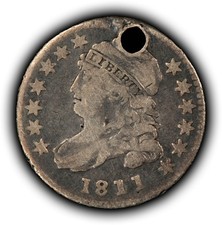 1811/09 10c Capped Bust Silver Dime - Fine - SKU-Y6305 picture