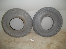 PAIR Kenda K304A-06  4.10/3.50-6 Tire    HEAVY DUTY 4 PLY RATING TUBE TYPE. GRAY picture