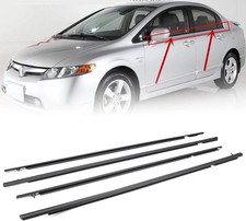 4 burletes para moldura de ventana, correa de sellado para Honda Civic 2006-2011 picture