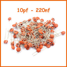 Ceramic Disc Capacitors 50V 10pf to 220nf Different Values & Quantity Available picture