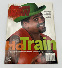 WWF Raw Wrestling July 1999 Magazine Book w/ Poster picture