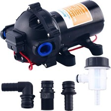 12V 5GPM 60PSI Diaphragm Pump Self-priming Water Pressure Pump for Marine Boat picture