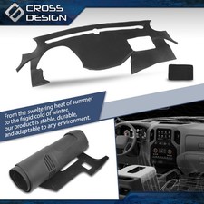 TPE Soft Black Dash Cover Fits 2011 2012 2013 2014 Hyundai Sonata 14-114LL-BLK picture