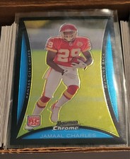 2008 Bowman Chrome JAMAAL CHARLES #BC78 Rookie RC #78 / Chiefs Texas Football picture