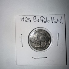 1925 P Indian Head Buffalo Nickel | Circulated | No Mint Mark picture