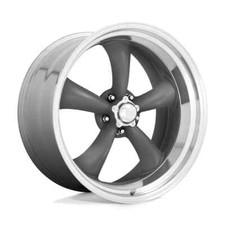 17X8 AMERICAN RACING TORQ THRUST II 2 VINTAGE MAG GRAY VN215 5X4.5 FORD CHRYSLER picture