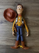 Disney Pixar Thinkway Toy Story Woody Rag Doll with Hat 15 inch picture