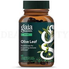 Gaia Herbs Olive Leaf Immune Support Supplement 60 Vegan Capsules picture