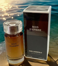 Karl Lagerfeld BOIS D'AMBRE Eau de Toilette Spray for Men 3.3oz NEW SEALED BOX picture