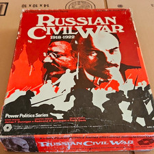 SPI Russian Civil War 1918-1922 Power Politics Board Game Dice Vintage 1979 picture