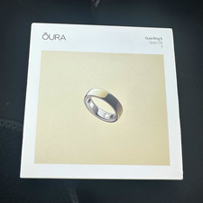 ŌURA Oura Ring 5 Gold Size 7 Activity Tracker Ring, Bluetooth picture