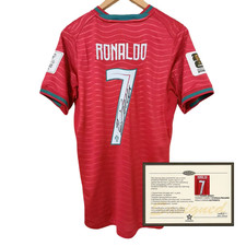 2026 Portugal Ronaldo Signed Style Player Version Soccer Jersey Framed Gift picture