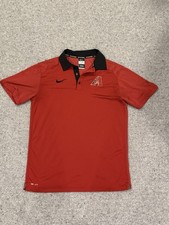 Nike Dri Fit Polo T-Shirt Tee Shirt University of Arizona Wildcats Medium Red picture