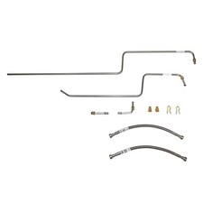 Fits 97-02 Jeep Wrangler Transmission Lines Oil Cooler Line Stainless WTC9706SS picture