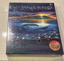 Wyland Puzzle Maui Dawn Signature 1000 BGI 2004 Whales Ocean USA Vtg Sealed picture
