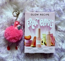 GLOW RECIPE Fruit Babies SKINCARE SET Avocado PLUM PLUMP Dew Drops NEW w/gift  picture