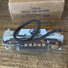 NOS New OEM Motorola D722 6 Volt Car Radio Control Head 1941 Ford & Mercury picture