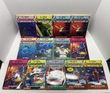 Lot of (13) Vintage Goosebumps Books R.L. Stine 90s Paperback picture