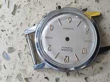 Vintage  Swiss Watch ELOGA Antimagnet 32mm with Dial  NOS picture