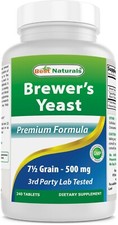 Best Naturals Brewers Yeast 7-1/2 Grains  500 mg 240 Tablets  picture