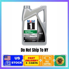 Mobil 1 Advanced Fuel Economy Full Synthetic Motor Oil 0W-8 5 Qt Full Synthetic picture